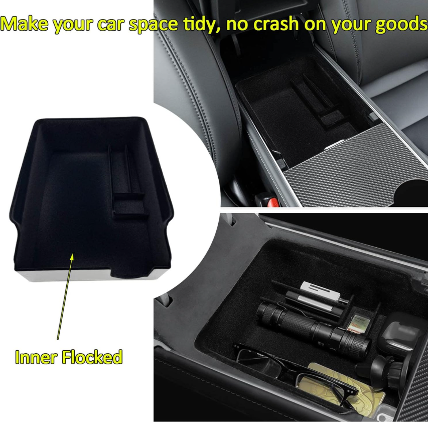 Armrest 3PCS hidden storage