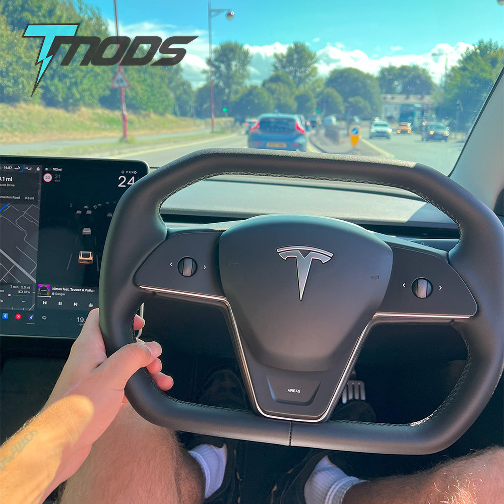 Cybertruck Style Steering wheel for Tesla Model 3/Y